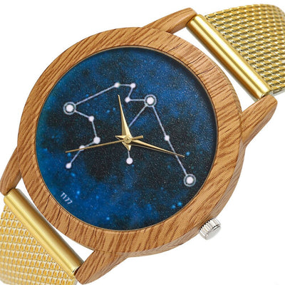 Montre Constellation Boisée  Horoscope Zodiaque