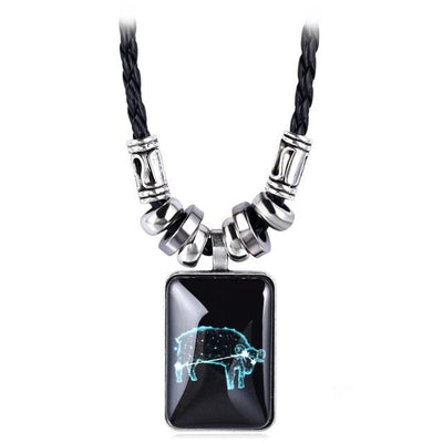 Pendentifs en cuir  Horoscope Zodiaque