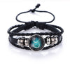 Bracelet Cuir Signes du Zodiaque  Horoscope Zodiaque