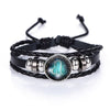 Bracelet Cuir Signes du Zodiaque  Horoscope Zodiaque