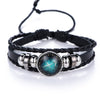 Bracelet Cuir Signes du Zodiaque  Horoscope Zodiaque